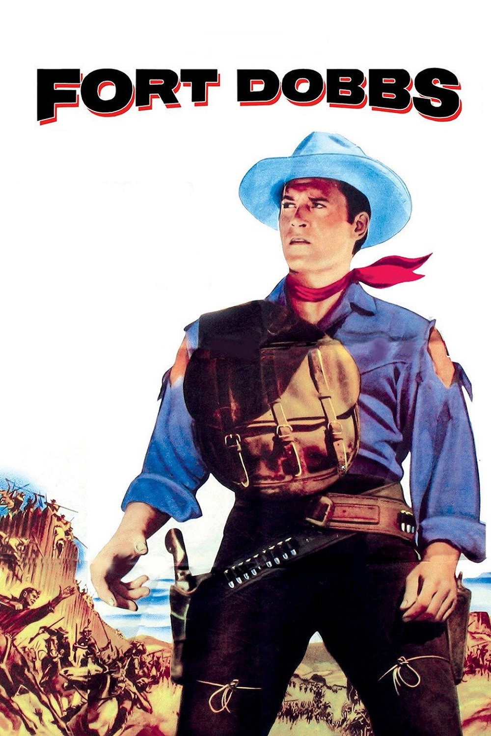 Fort Dobbs (1958) poster