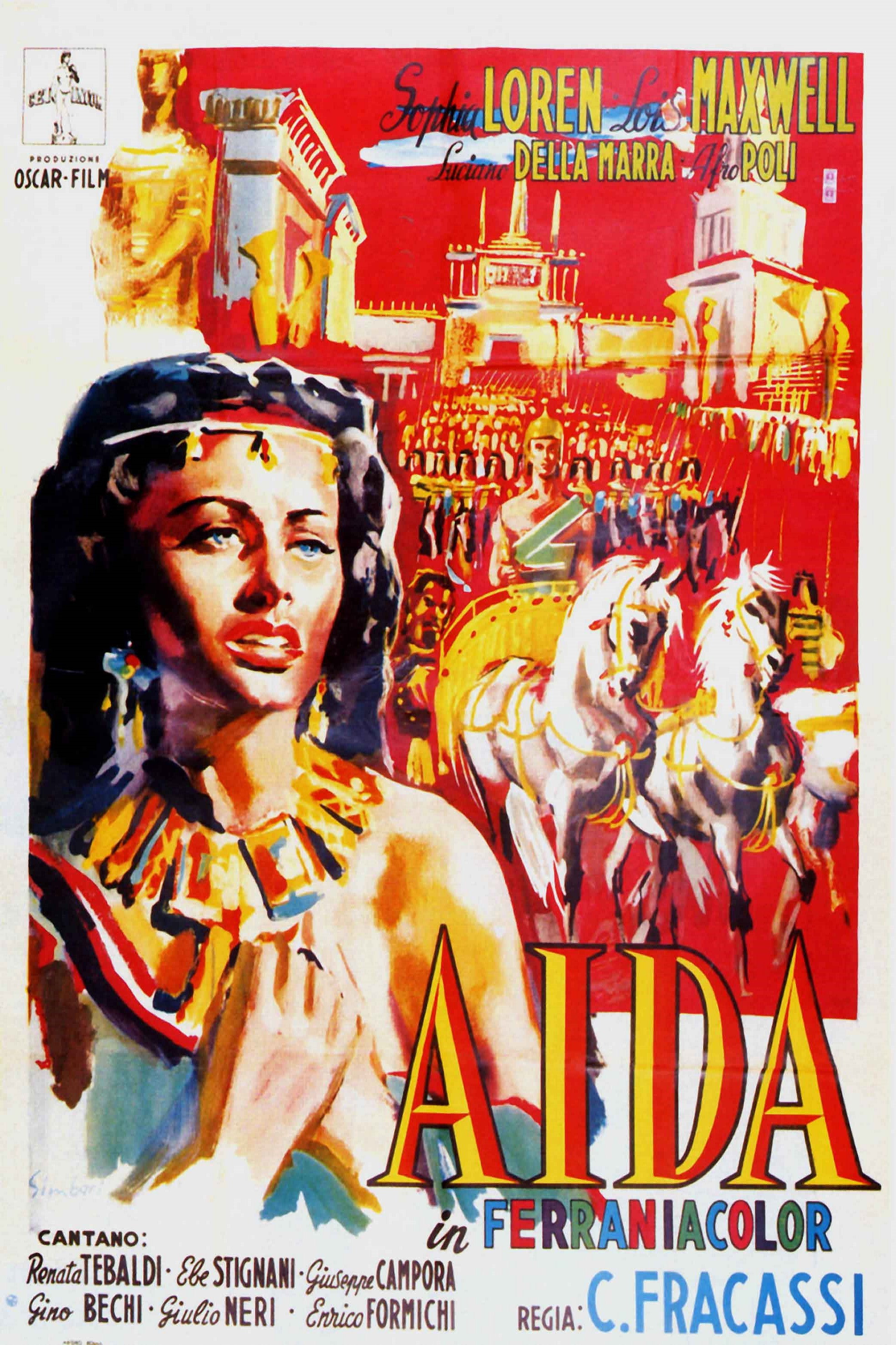 Aida (1953) poster