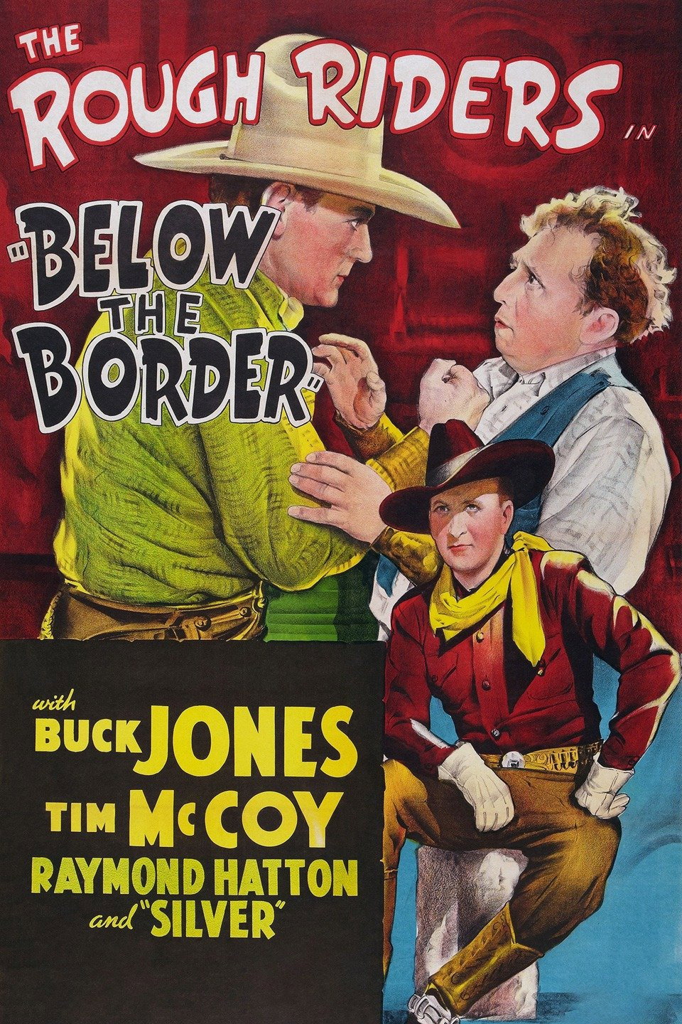 Below the Border (1942) poster