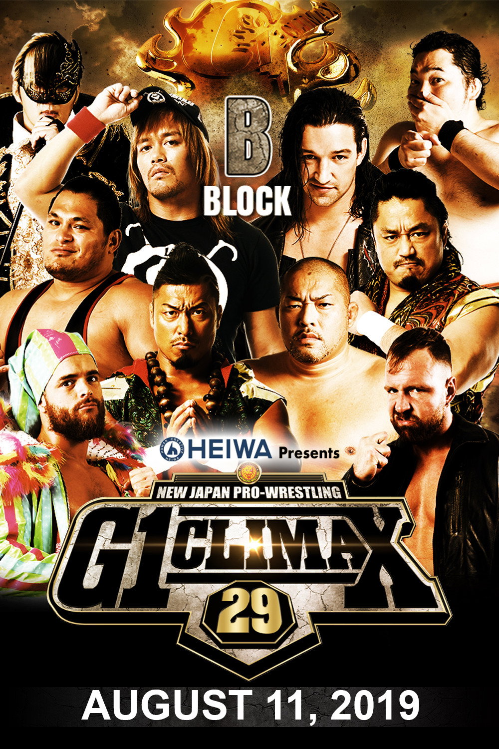 NJPW G1 Climax 29: Day 18 (2019) poster