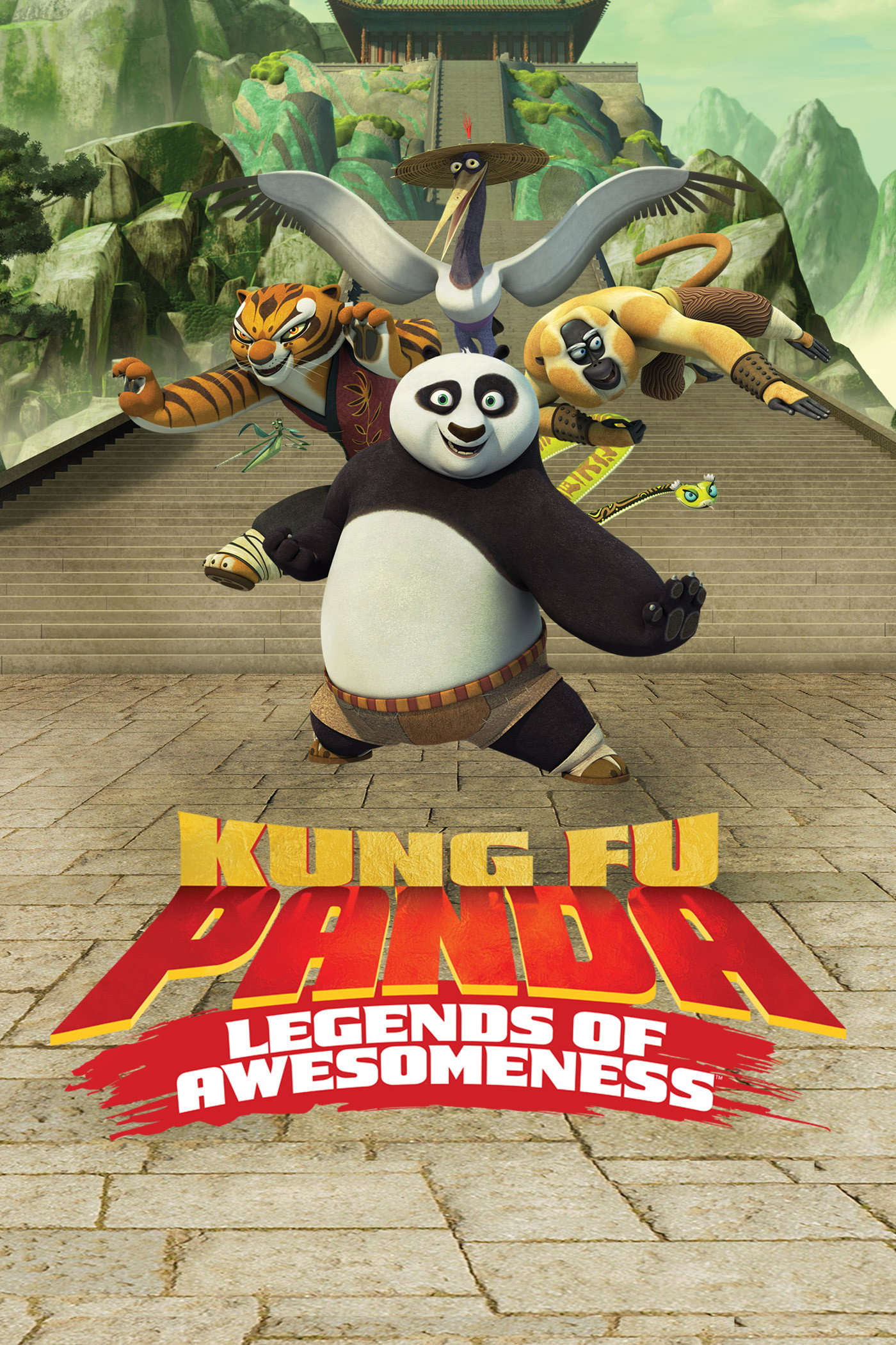 Kung Fu Panda: Legends of Awesomeness (2011) poster