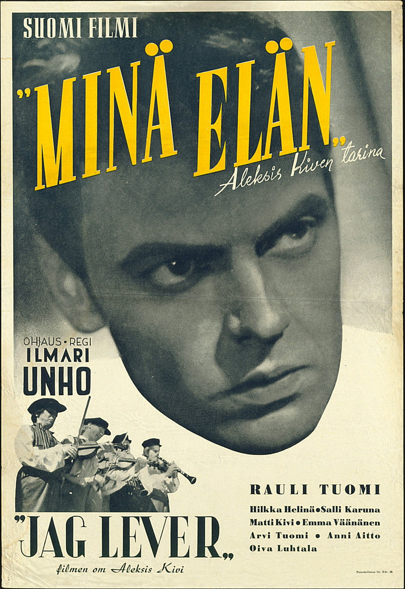 "Minä elän" (1946) poster