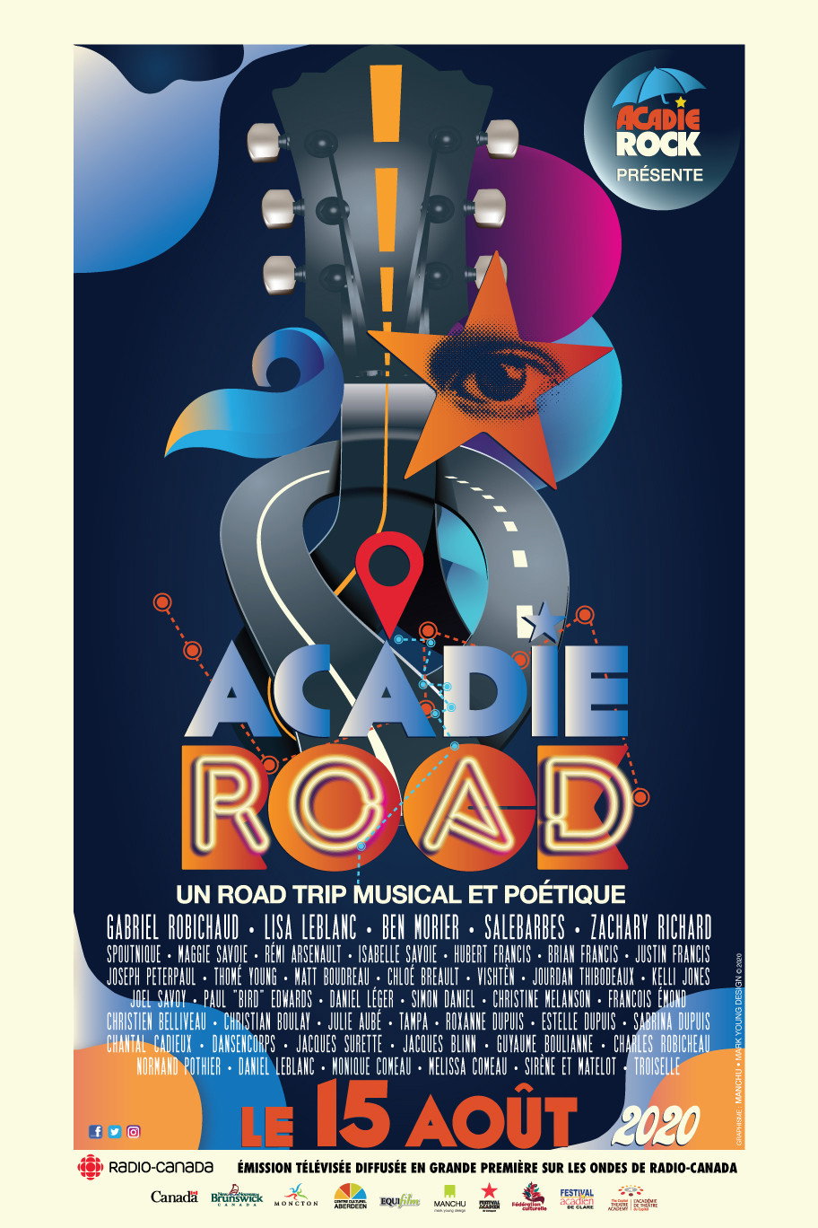 Acadie Road : un road trip musical et poétique (2020) poster