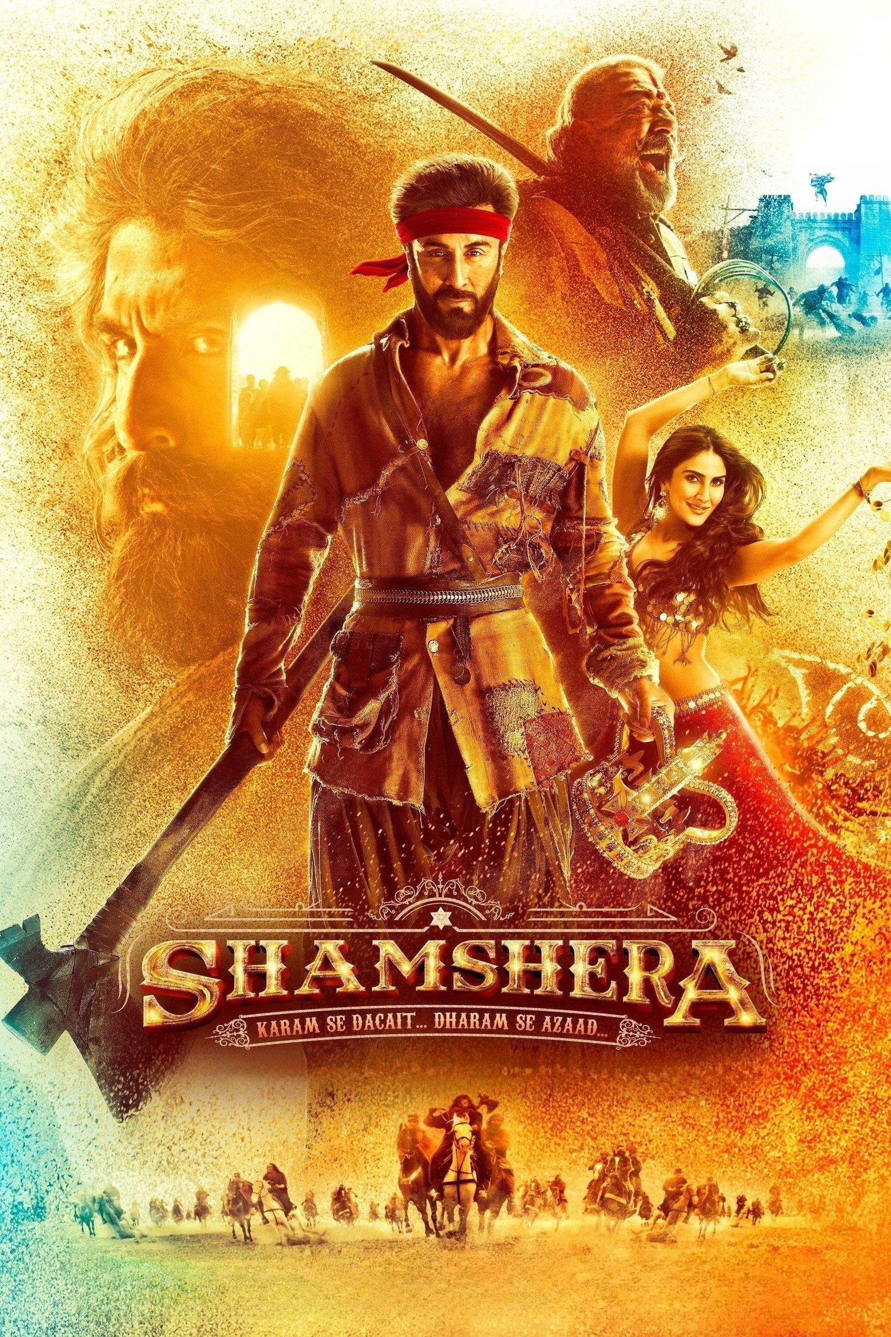 Shamshera (2022) poster
