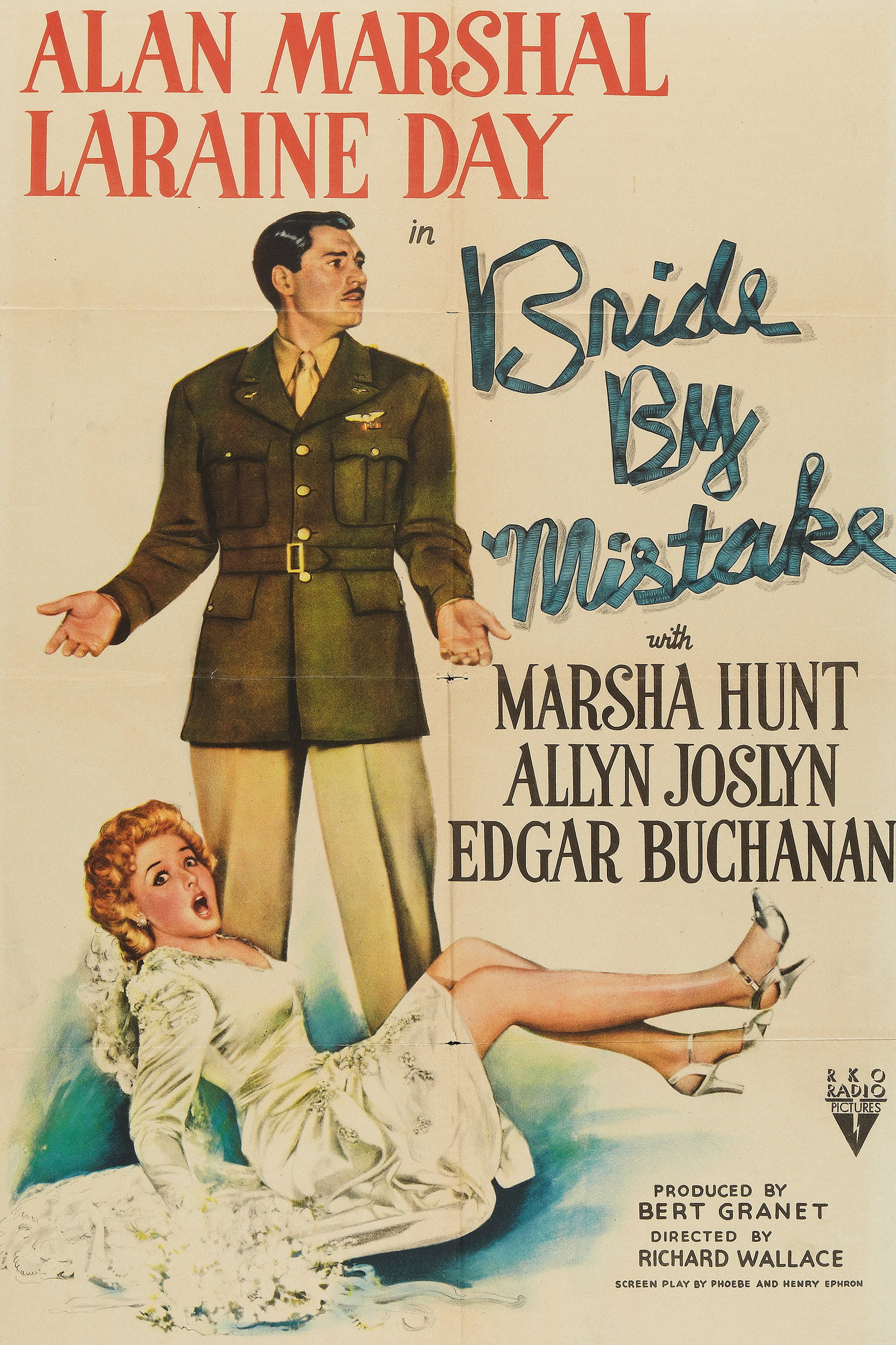 Bride by Mistake (1944) poster