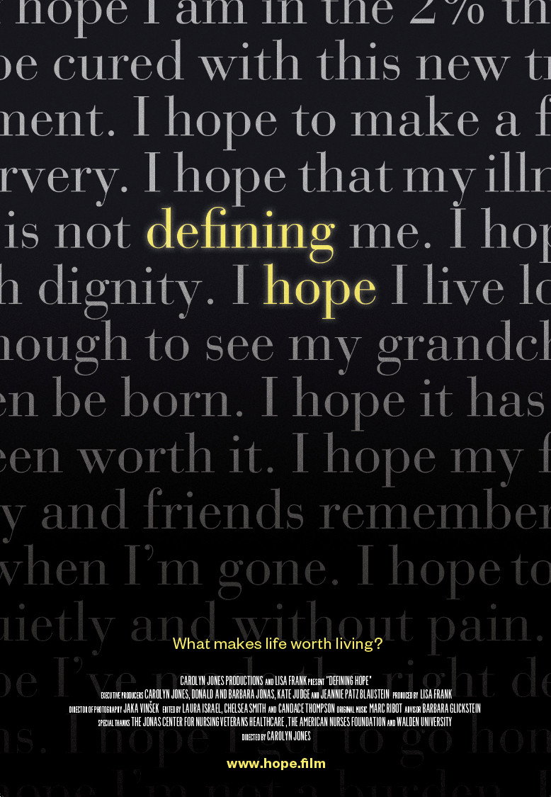 Defining Hope (2017) poster