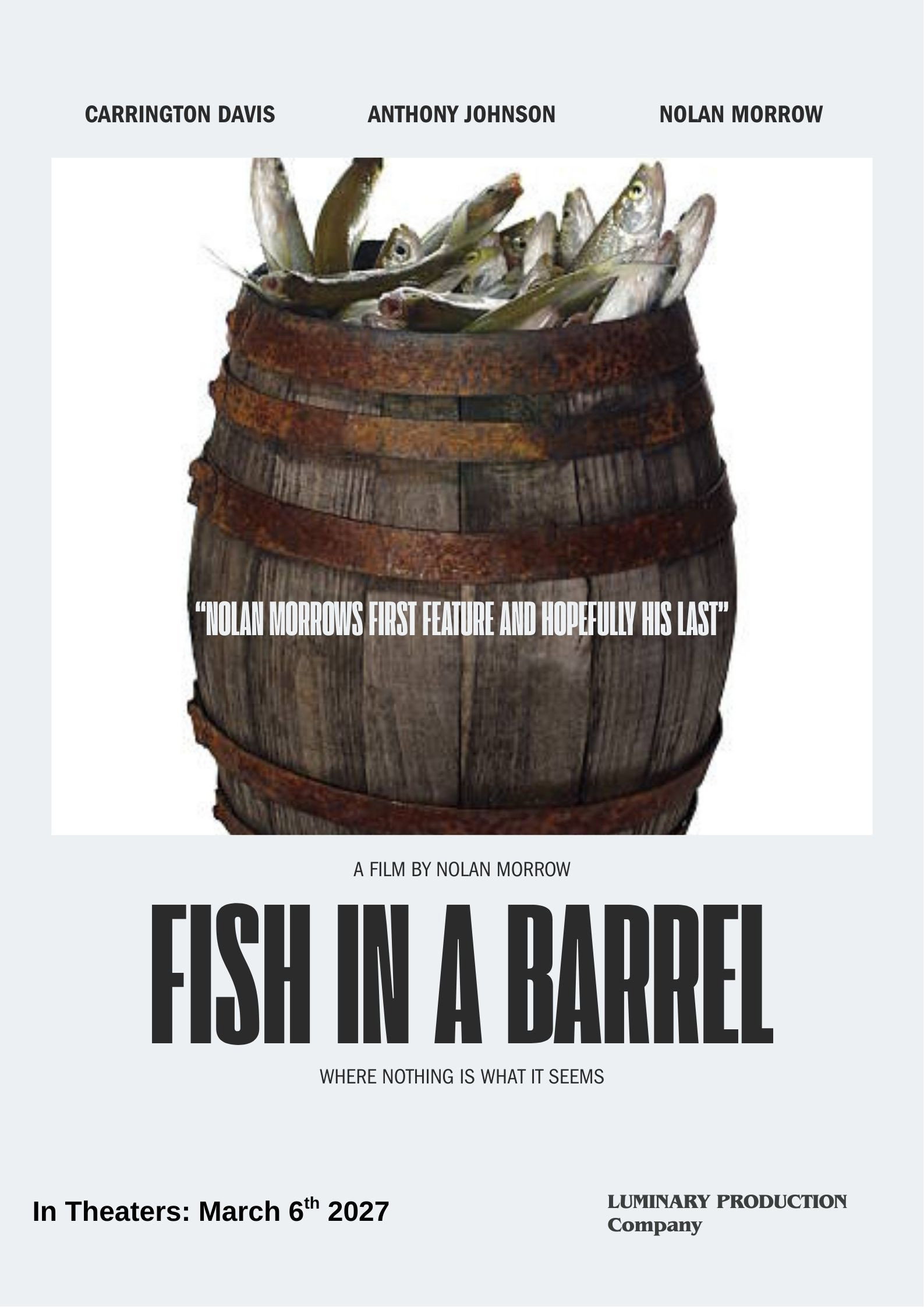 Fish in a Barrel (2027) poster