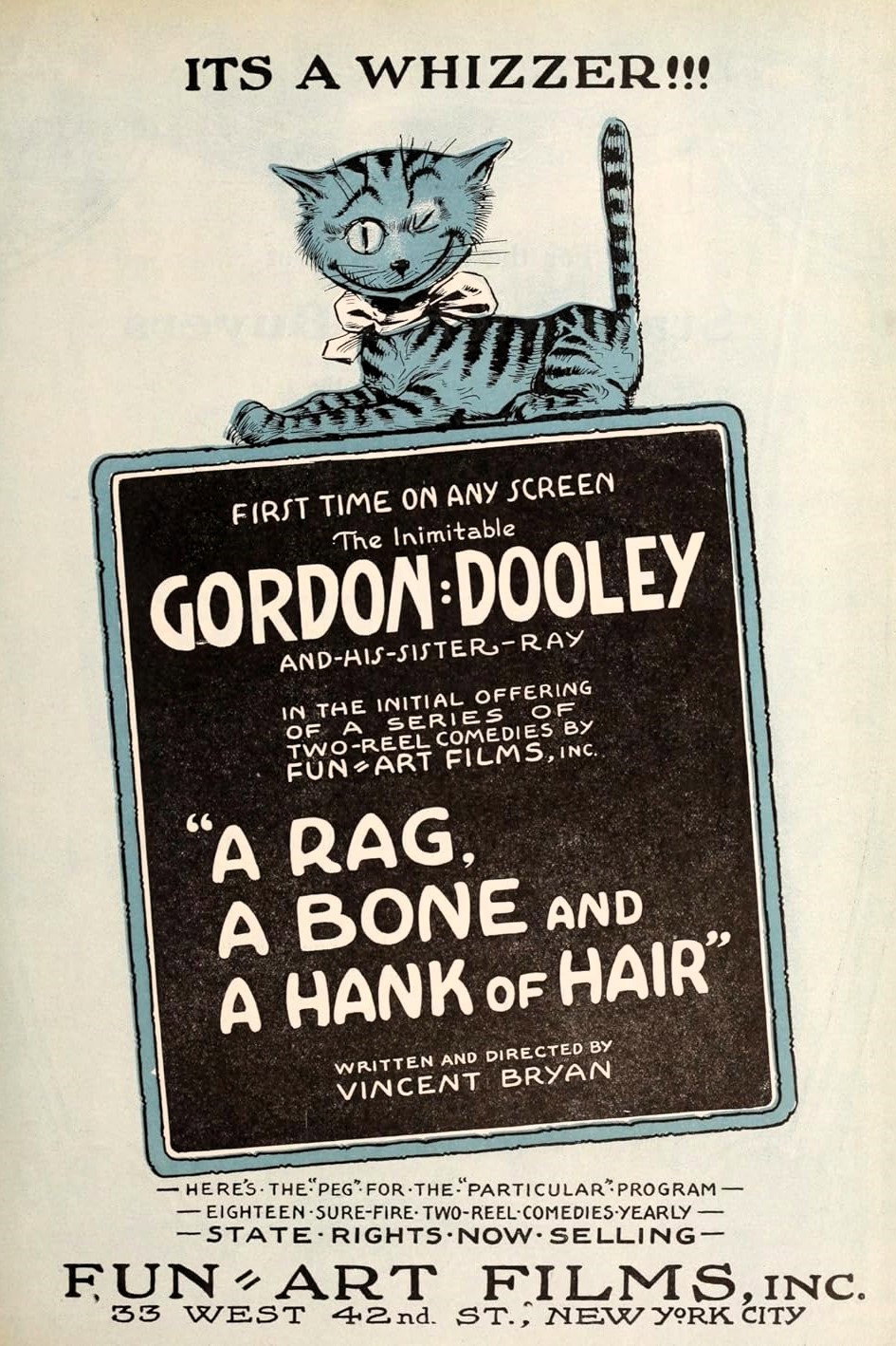 A Rag, a Bone and a Hank of Hair (1917) poster