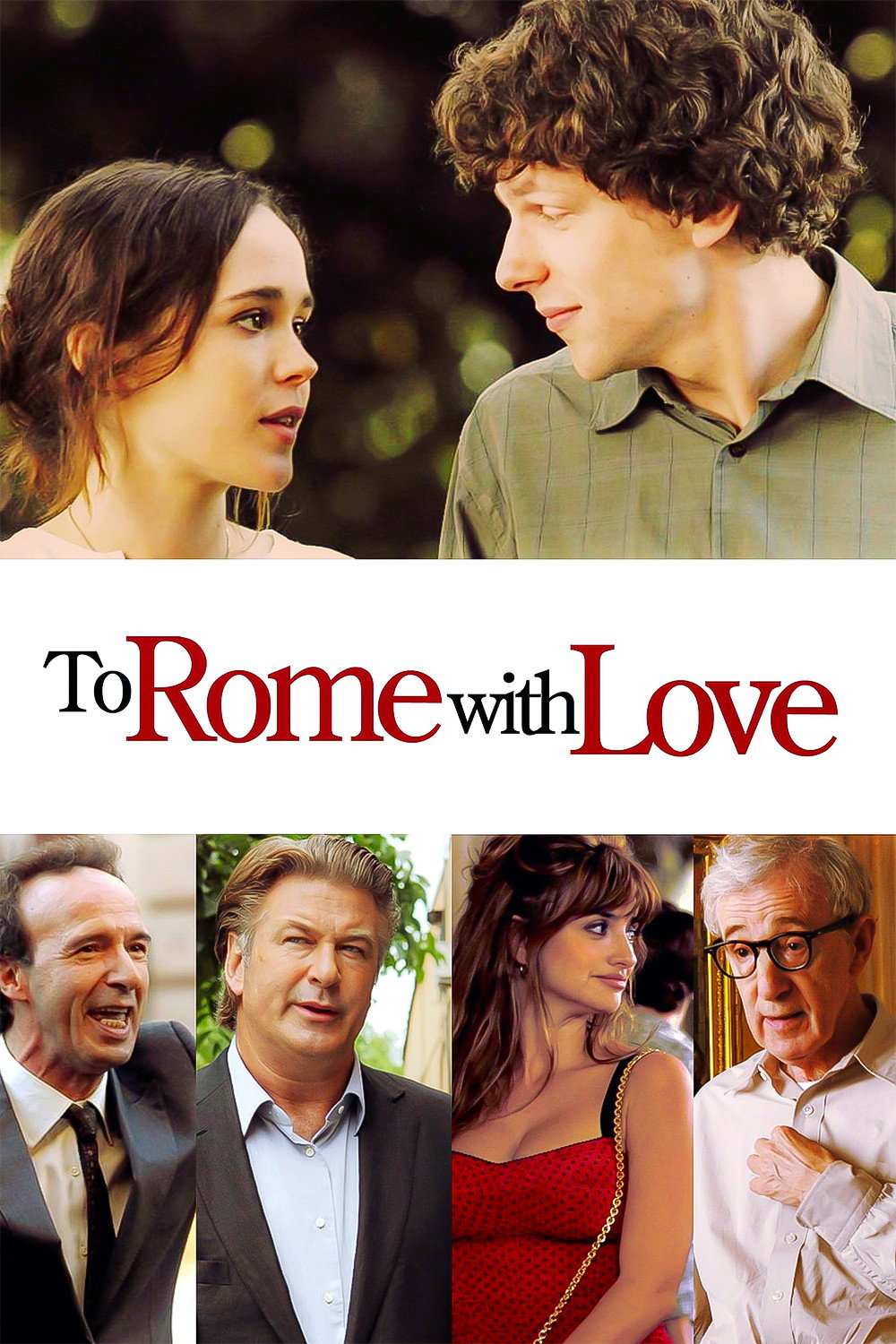 To Rome with Love (2012) poster