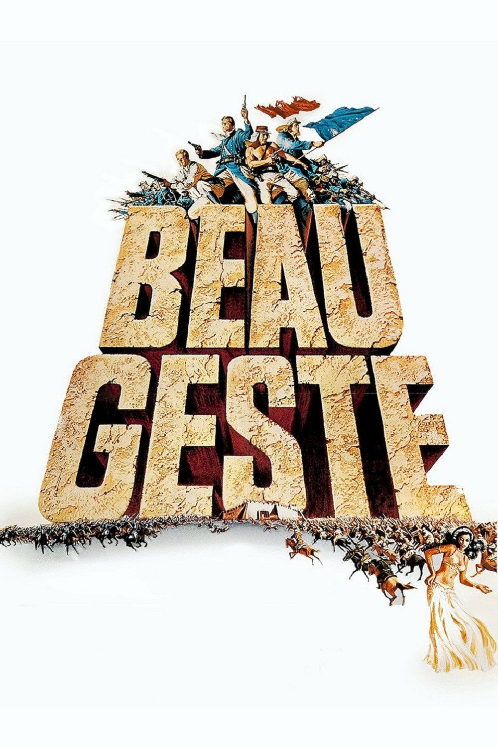 Beau Geste (1966) poster
