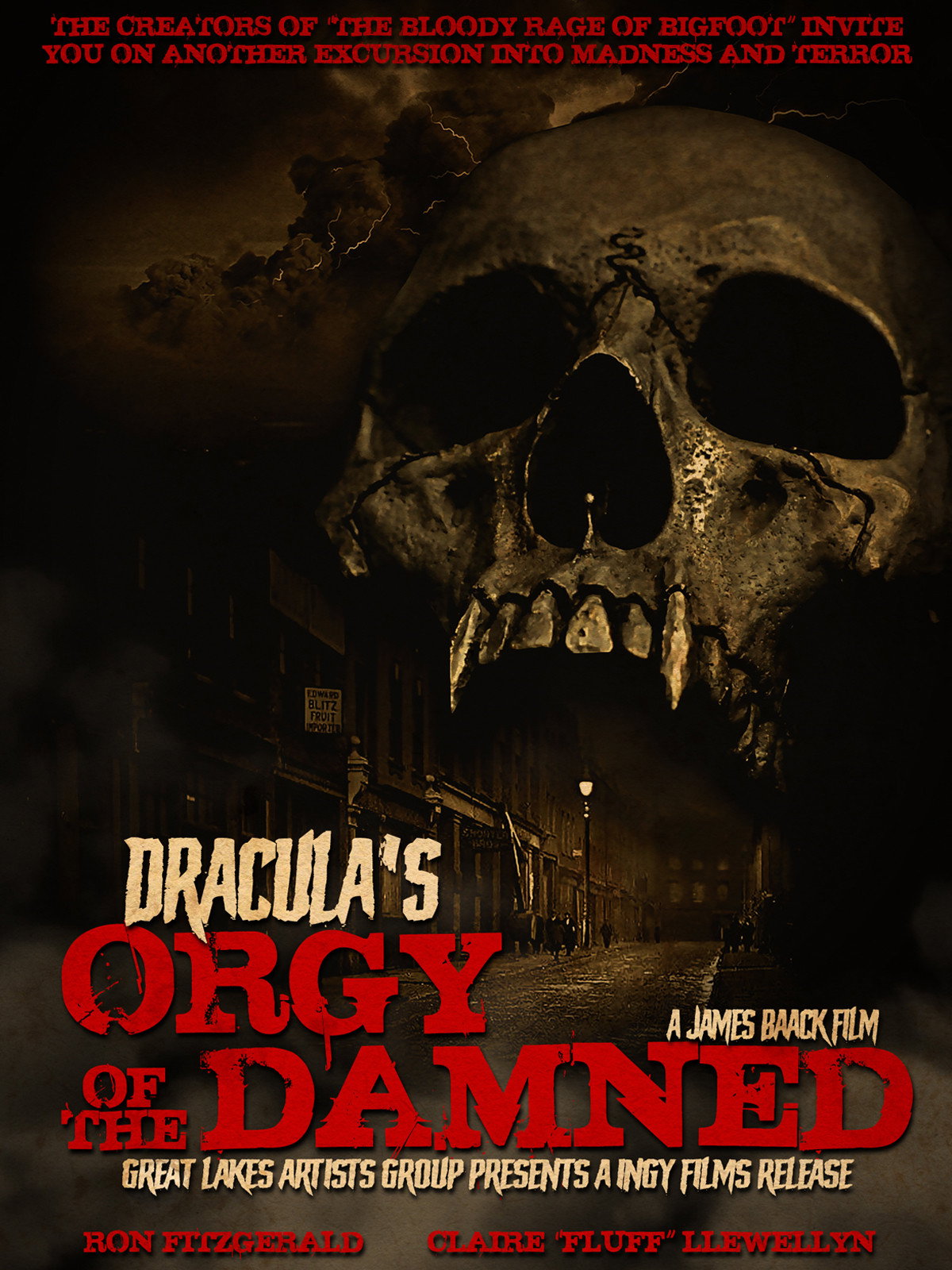 Dracula's Orgy of the Damned (2013) poster