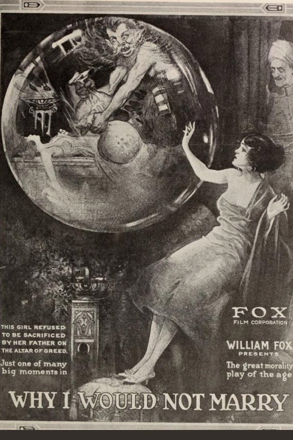 Why I Would Not Marry (1918) poster