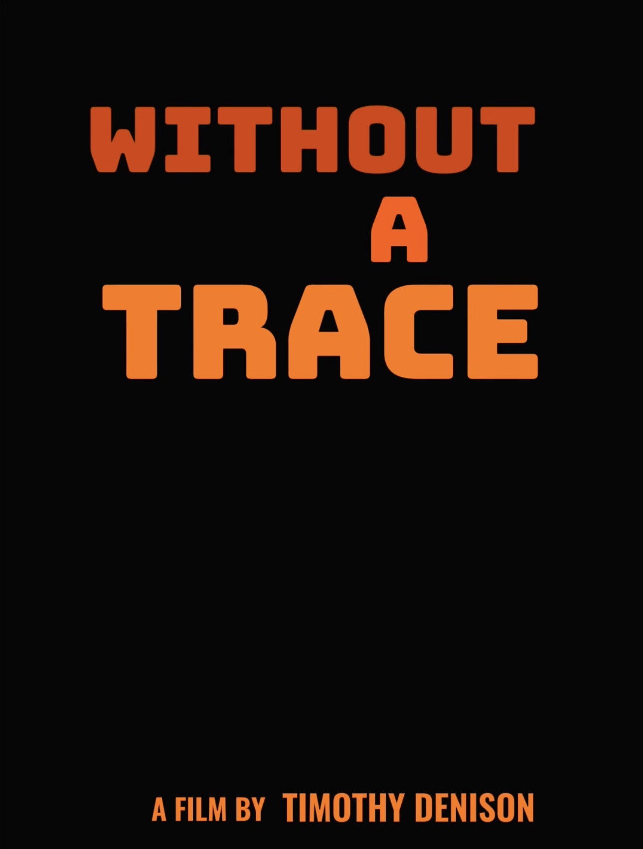 Without a Trace (2026) poster