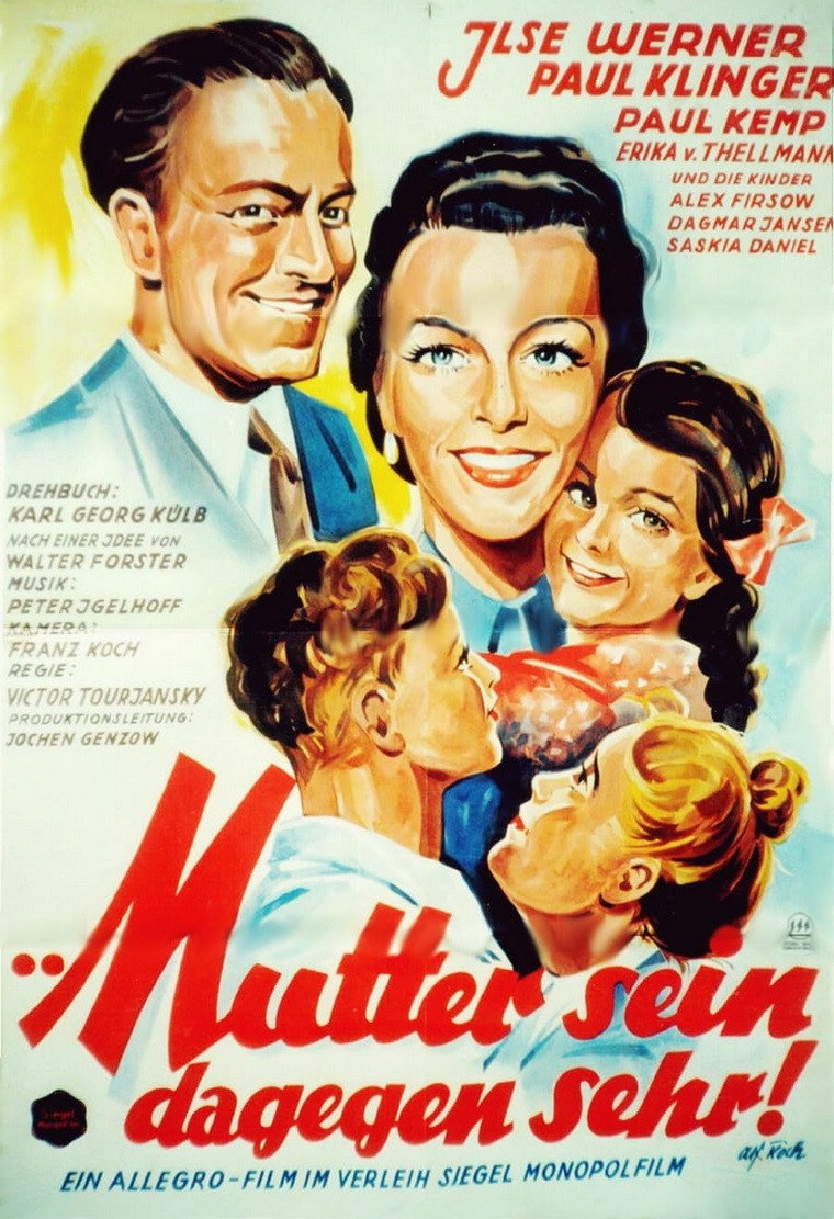 Mutter sein dagegen sehr (1951) poster