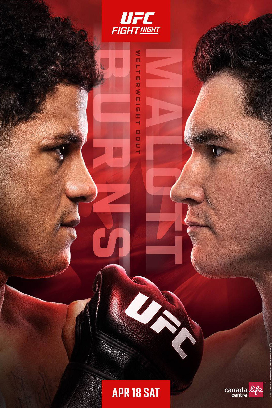 UFC Fight Night 273: Burns vs. Malott (2026) poster