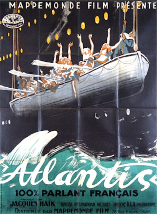 Atlantic (1930) poster