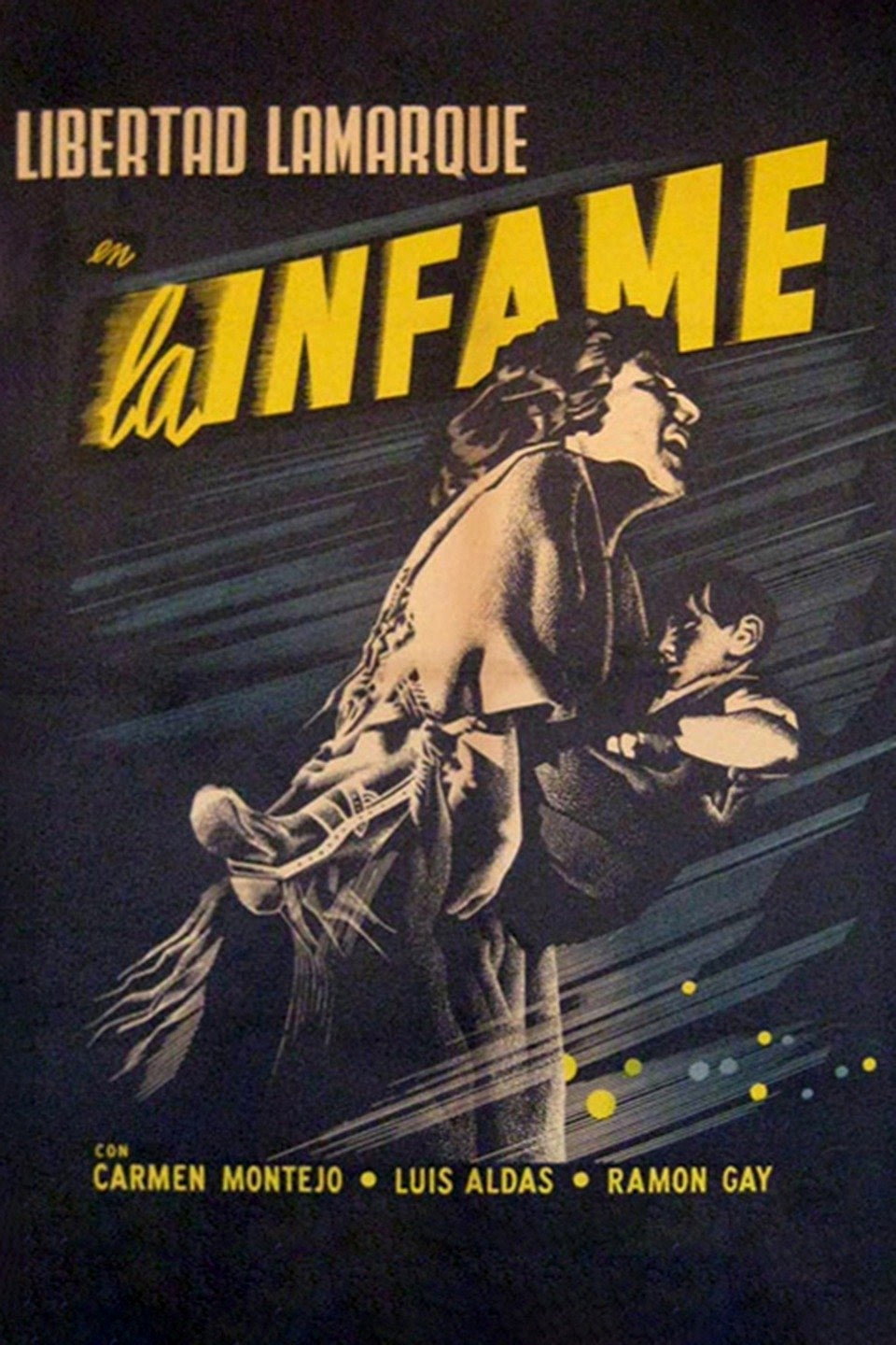 La infame (1954) poster
