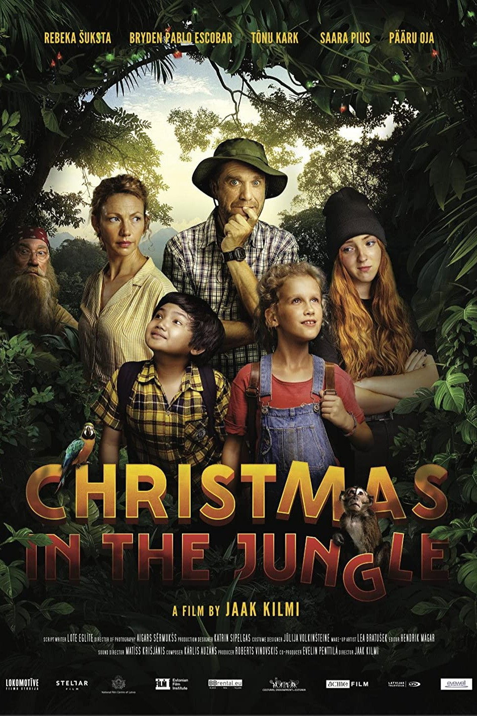 Christmas in the Jungle (2020) poster