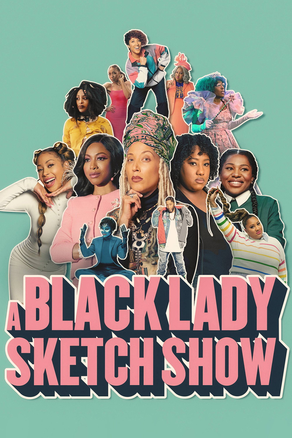 A Black Lady Sketch Show (2019) poster