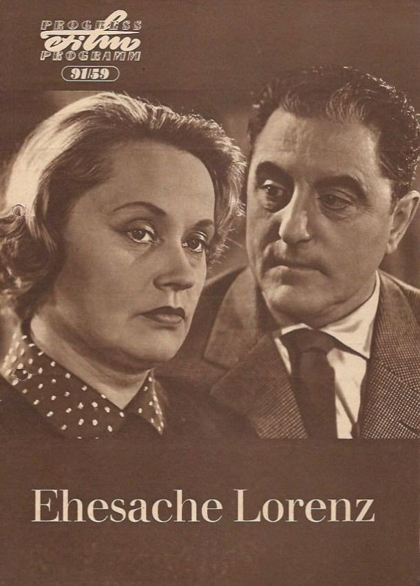 Ehesache Lorenz (1959) poster