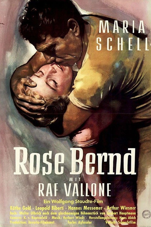 The Sins of Rose Bernd (1957) poster
