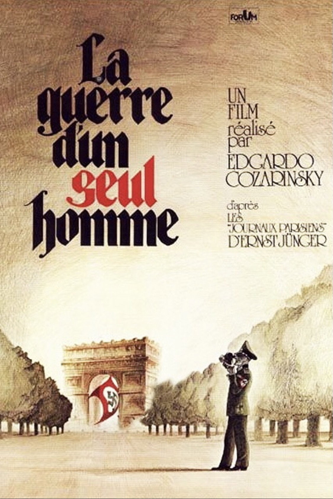 One Man's War (1982) poster