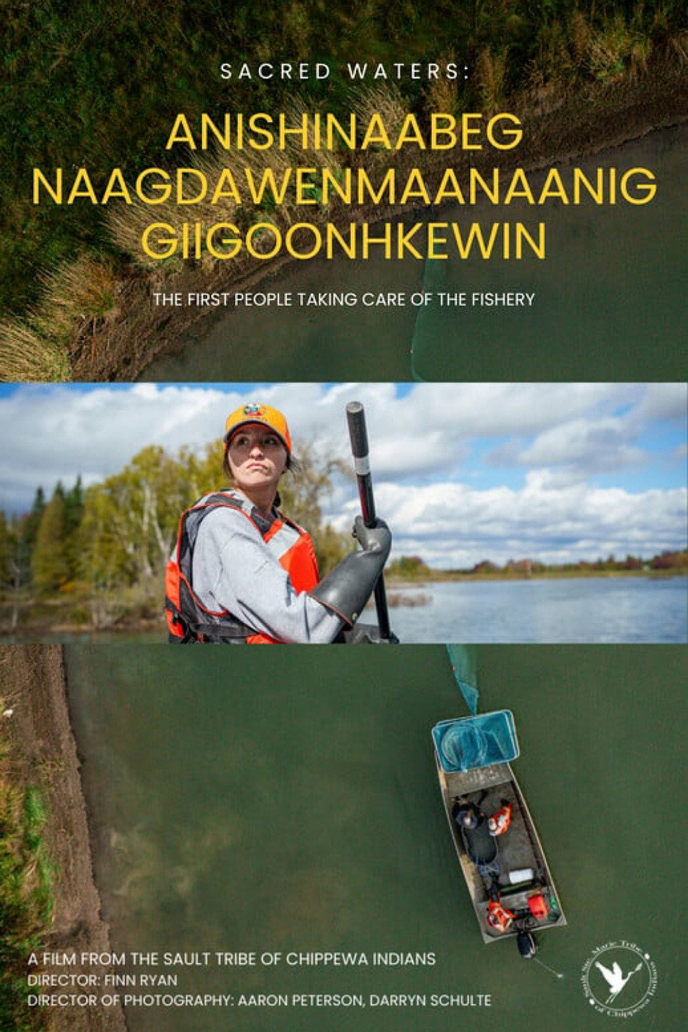 Sacred Waters: Anishinaabeg Naagdawenmaanaanig Giigoonhkewin (2025) poster