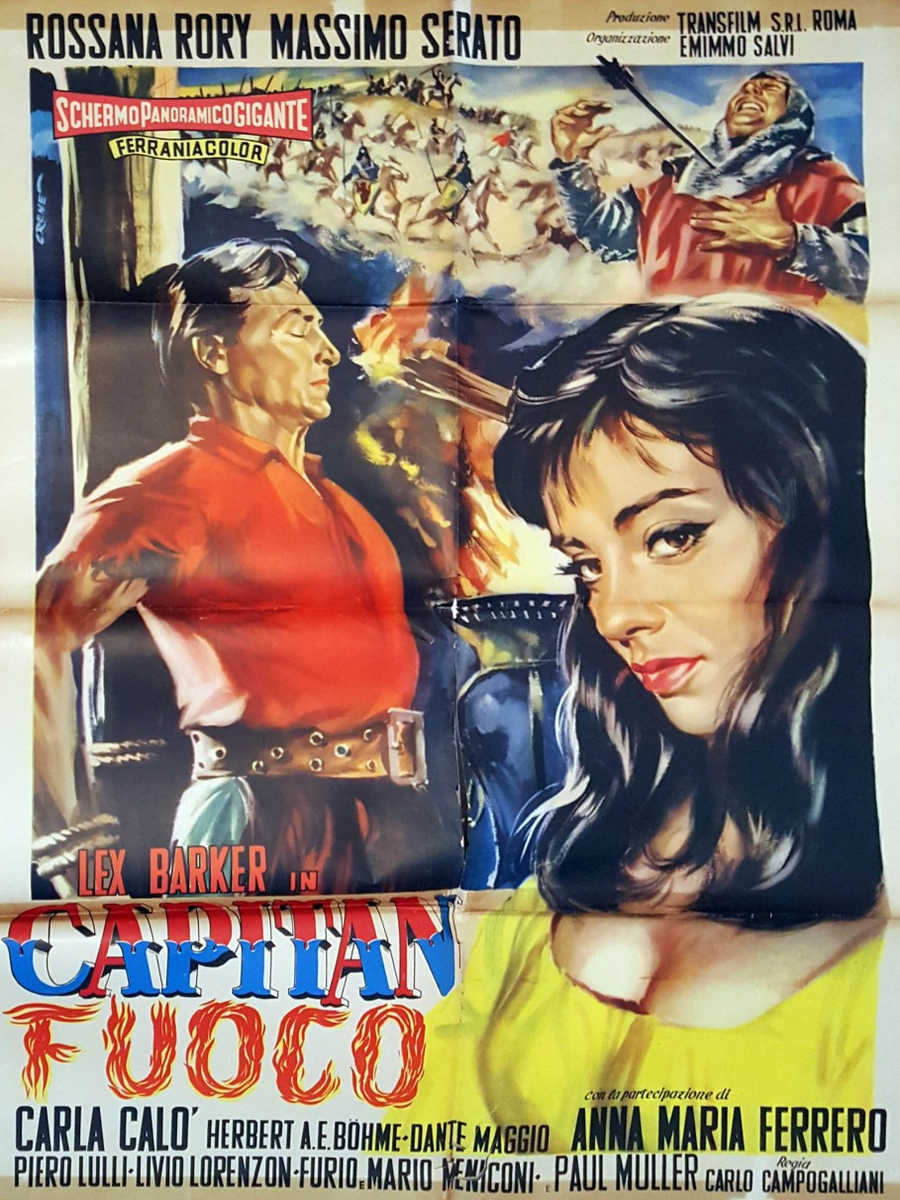Captain Falcon (1958) poster