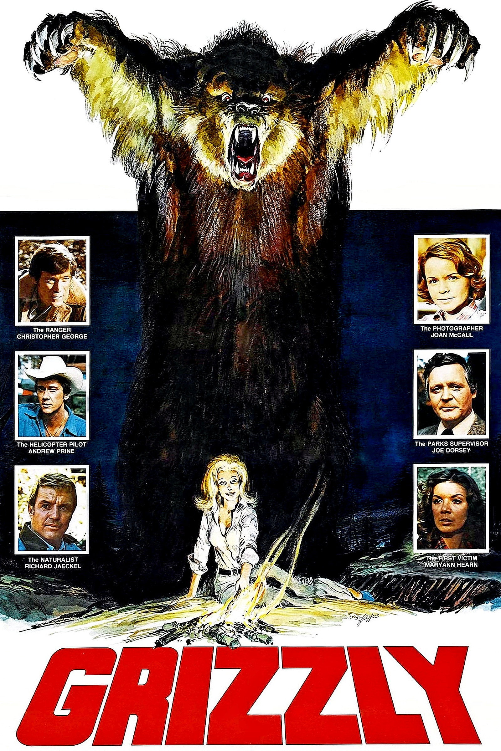 Grizzly (1976) poster