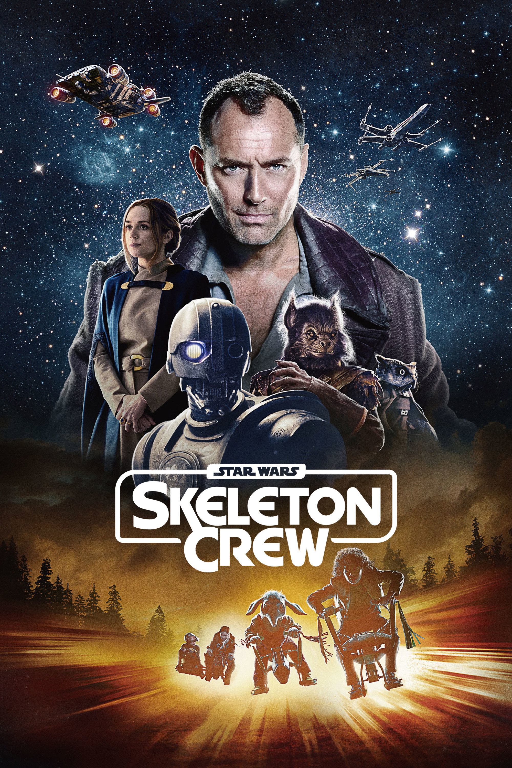 Star Wars: Skeleton Crew (2024) poster