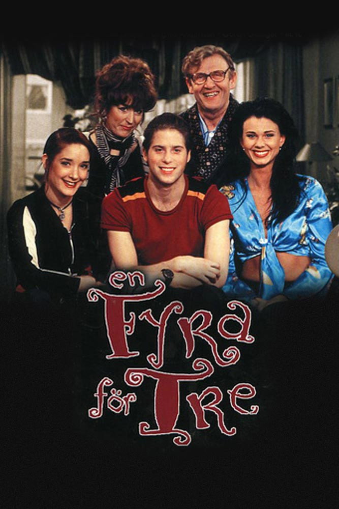One four room flat for three (1996) poster