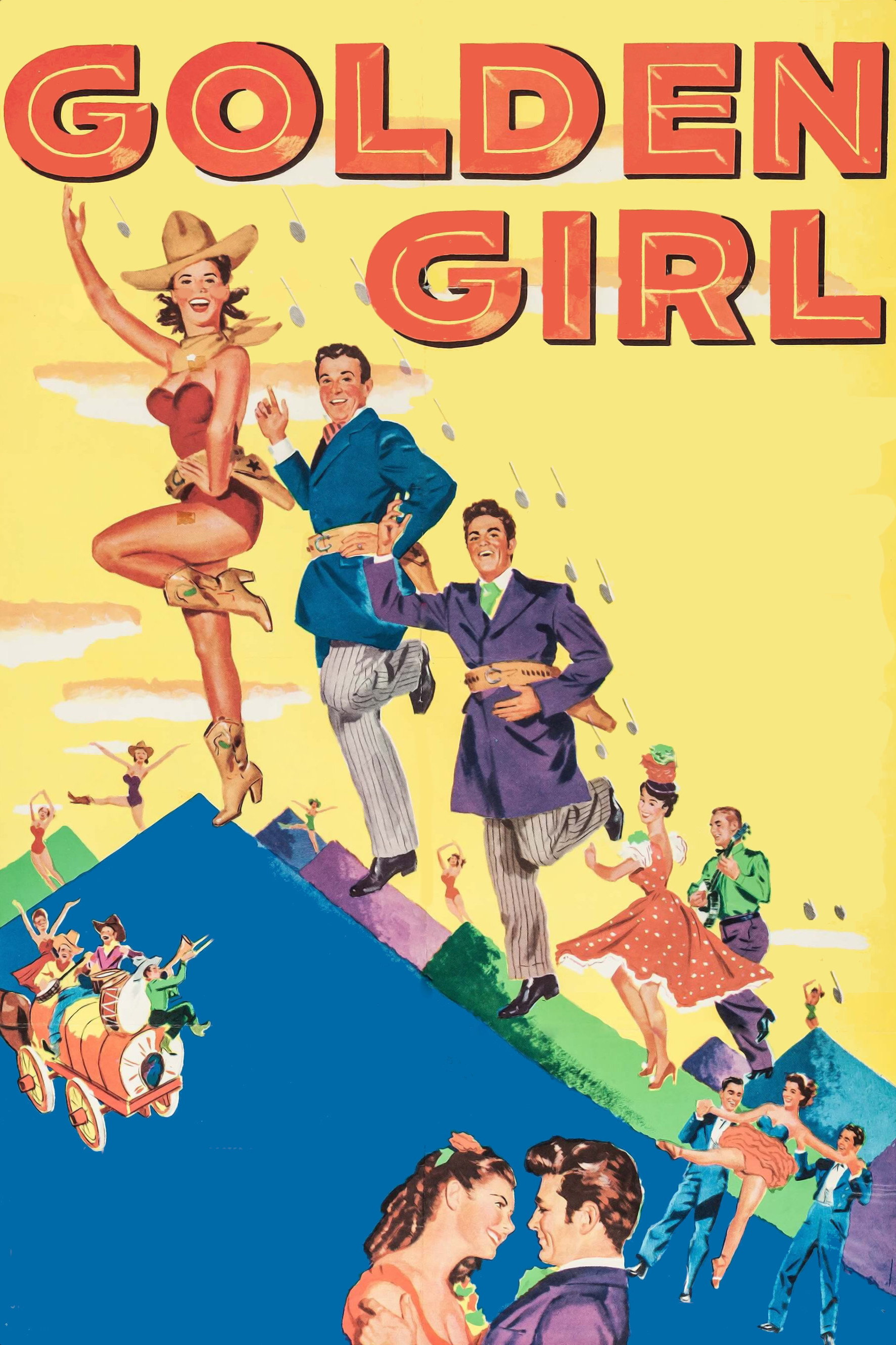 Golden Girl (1951) poster