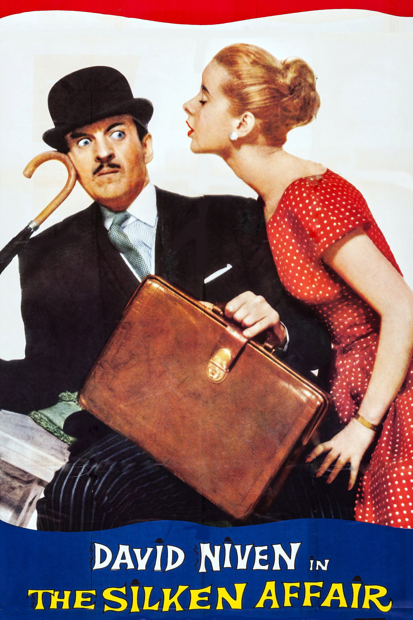 The Silken Affair (1956) poster