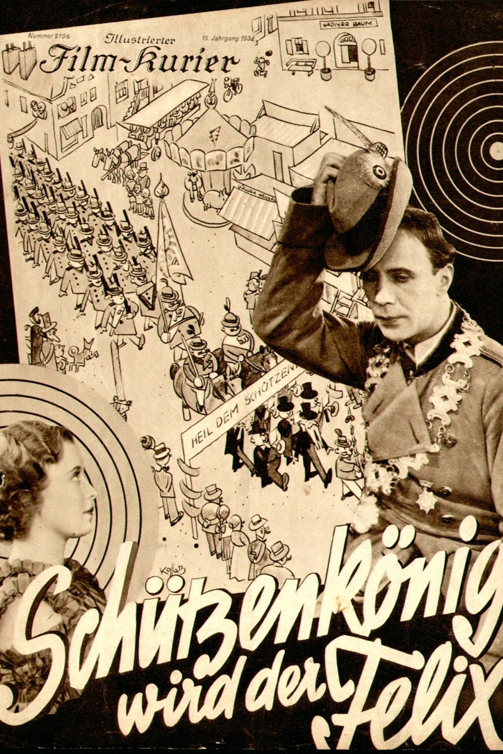 Bashful Felix (1934) poster