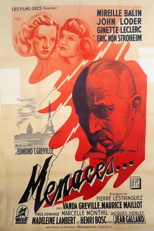 Threats (1940) poster
