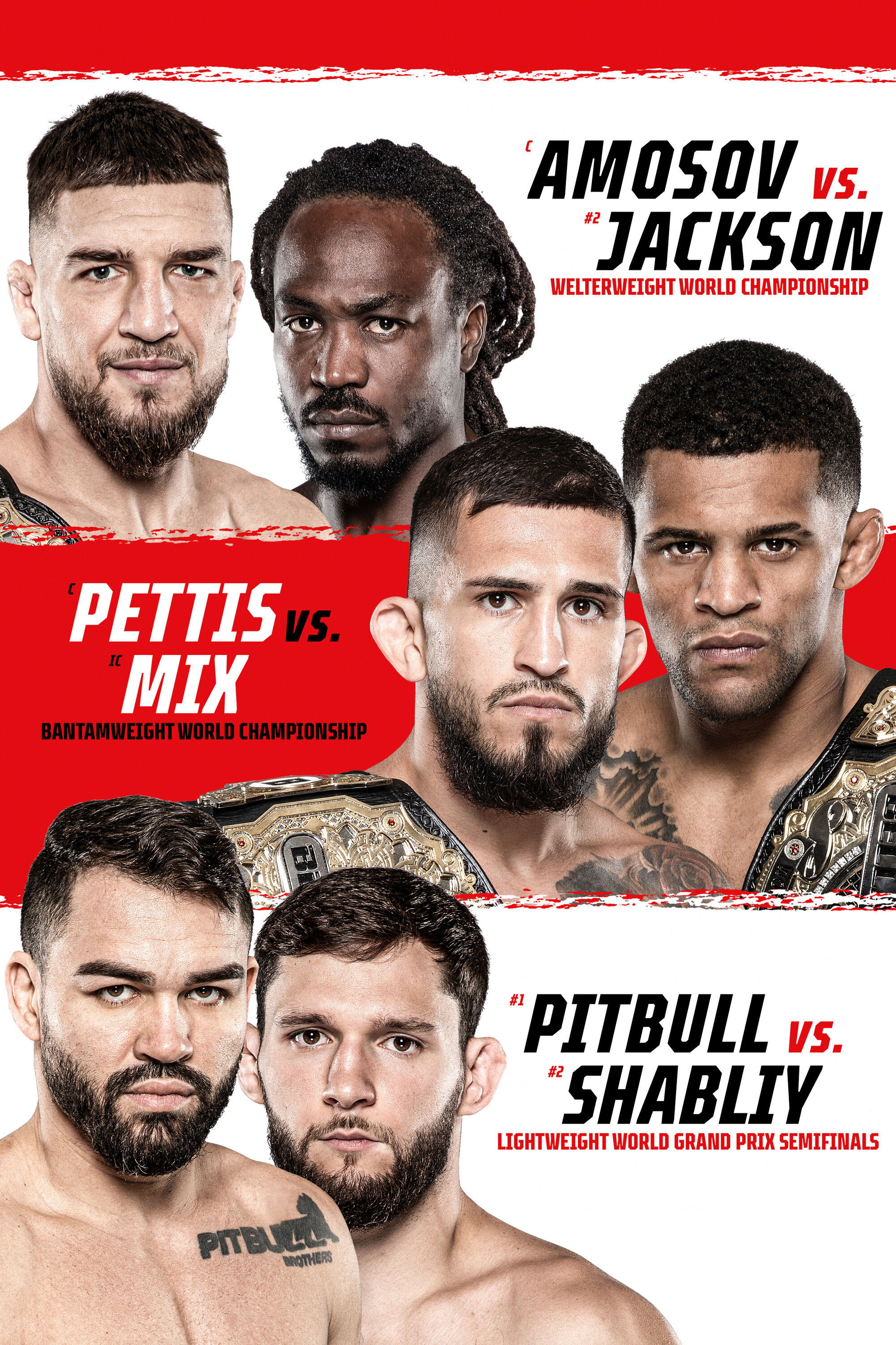 Bellator 301: Amosov vs. Jackson (2023) poster