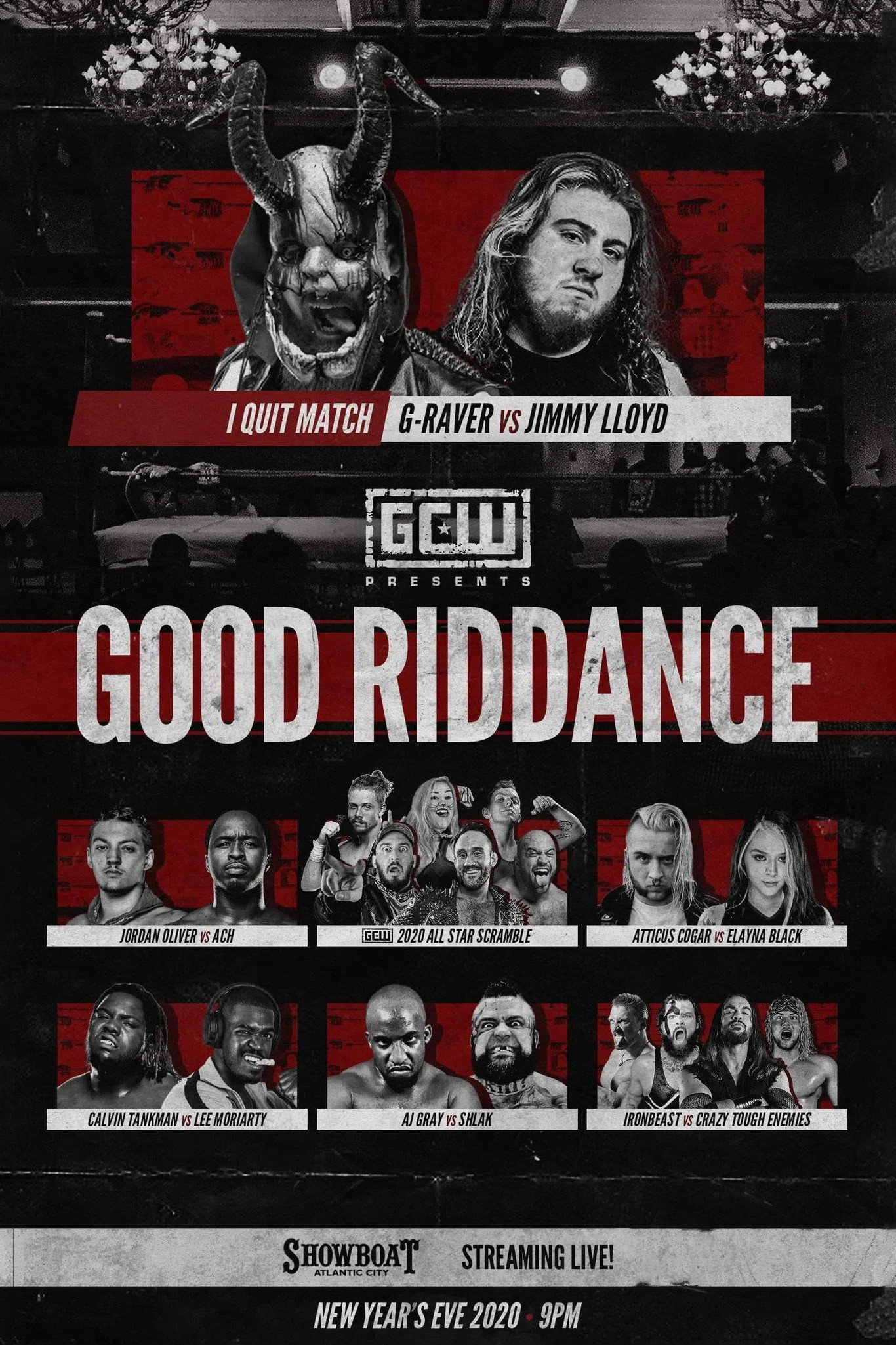 GCW Good Riddance (2020) poster