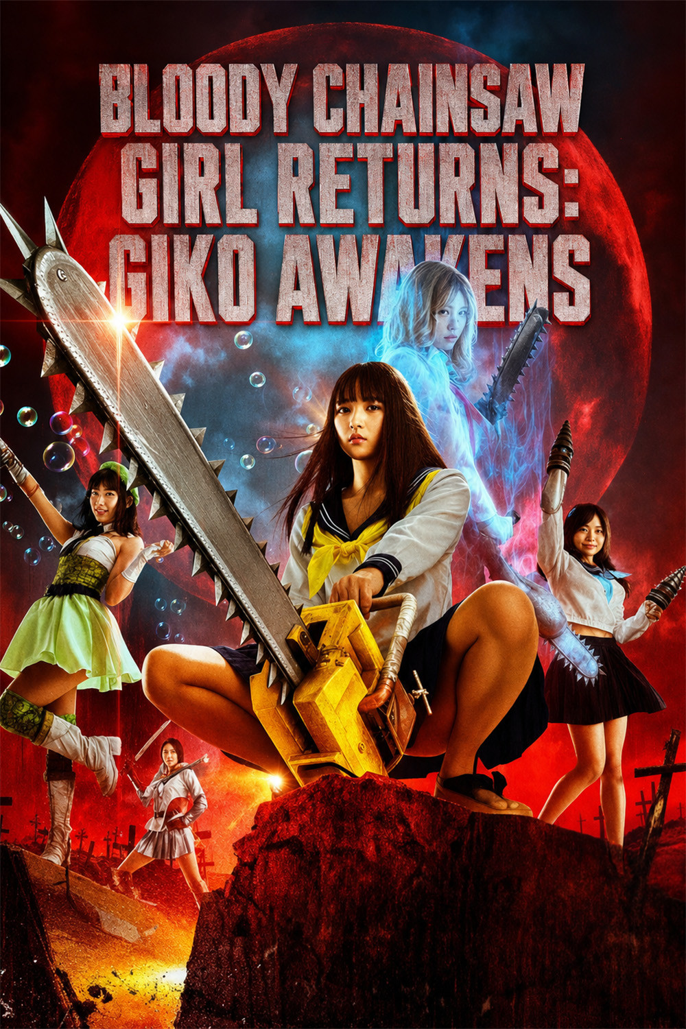 Bloody Chainsaw Girl Returns: Giko Awakens (2019) poster