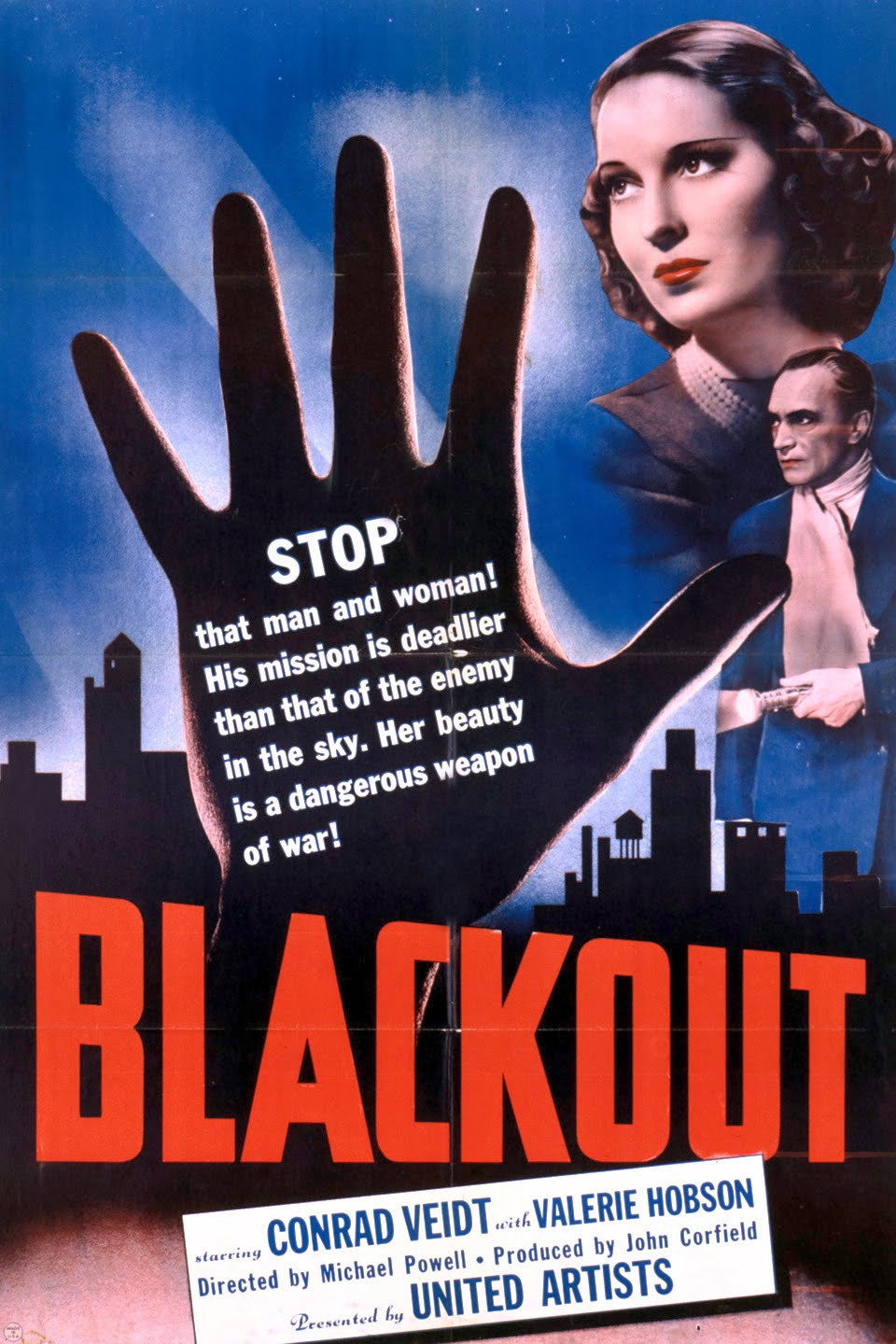 Contraband (1940) poster