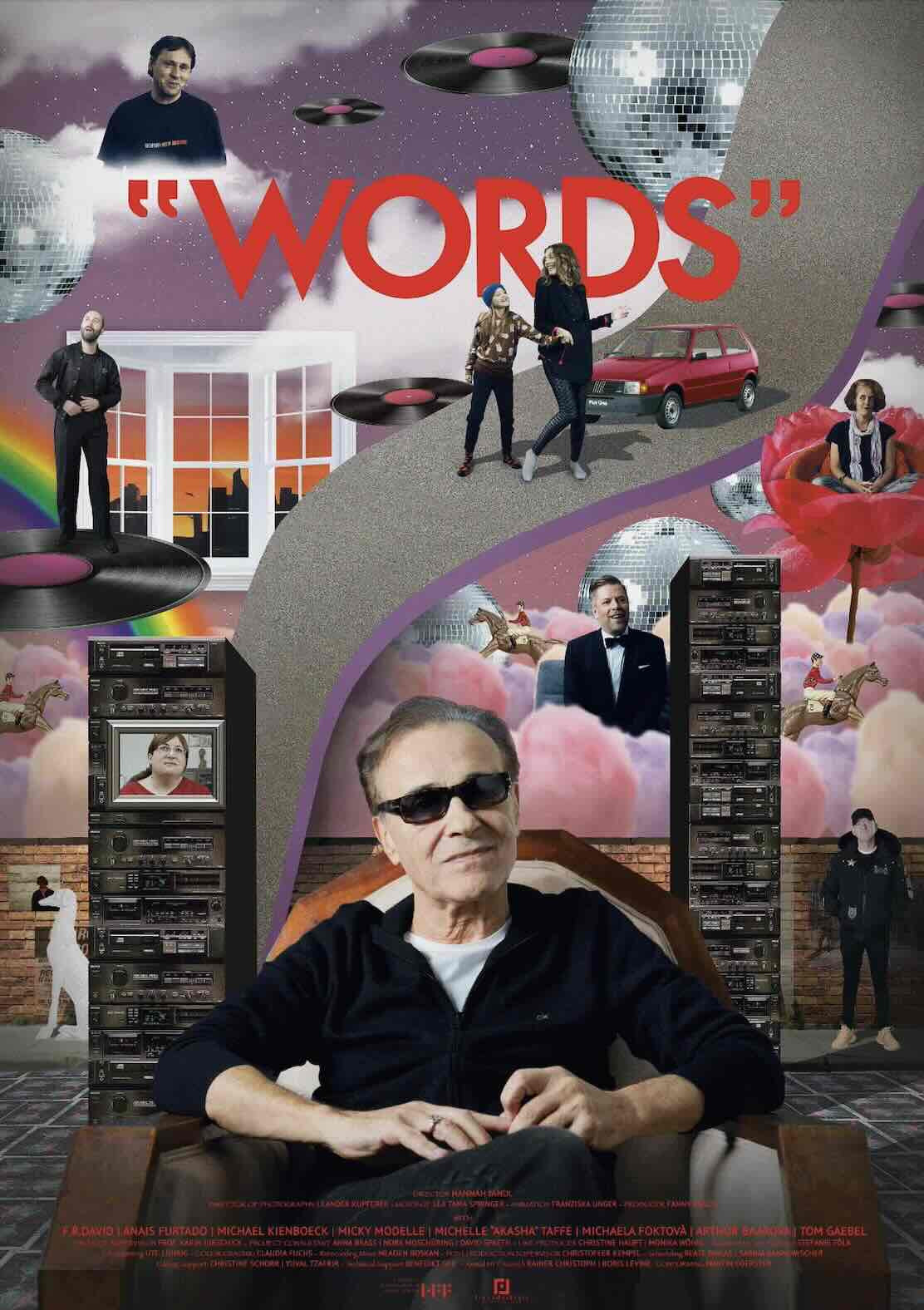 "WORDS" (2023) poster