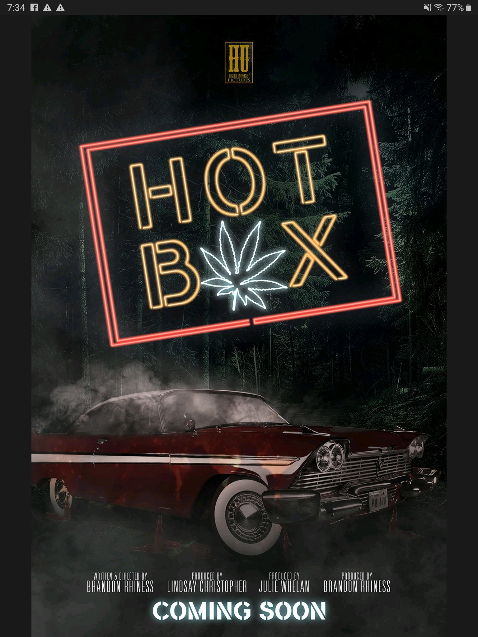 Hot Box (2019) poster