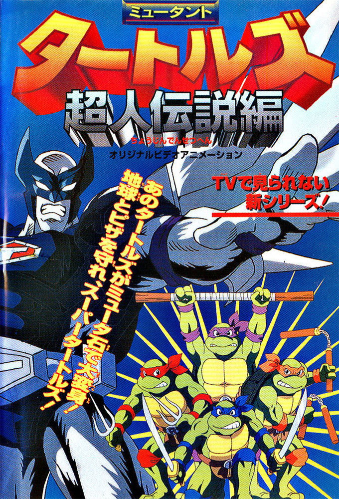 Mutant Turtles: Superman Legend (1996) poster