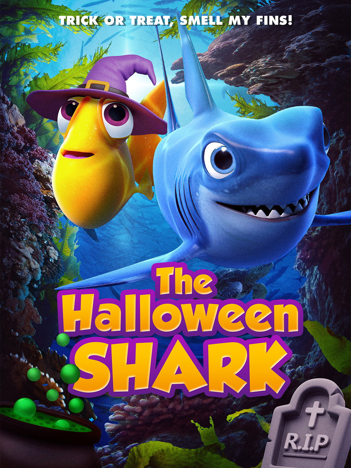The Halloween Shark (2024) poster