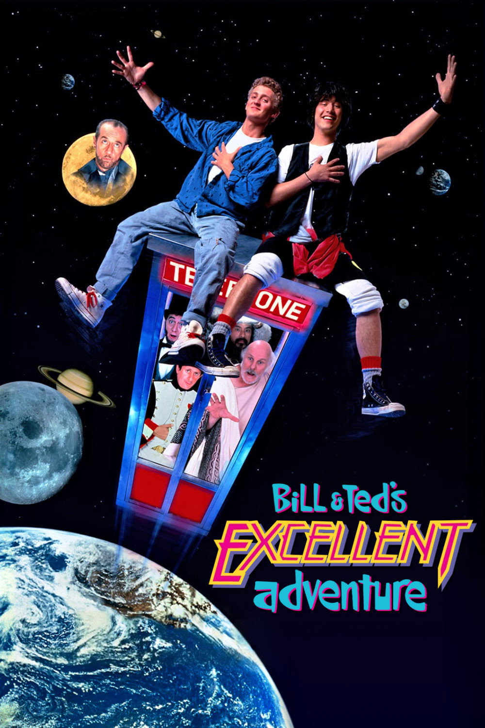 Bill & Ted's Excellent Adventure (1989) poster