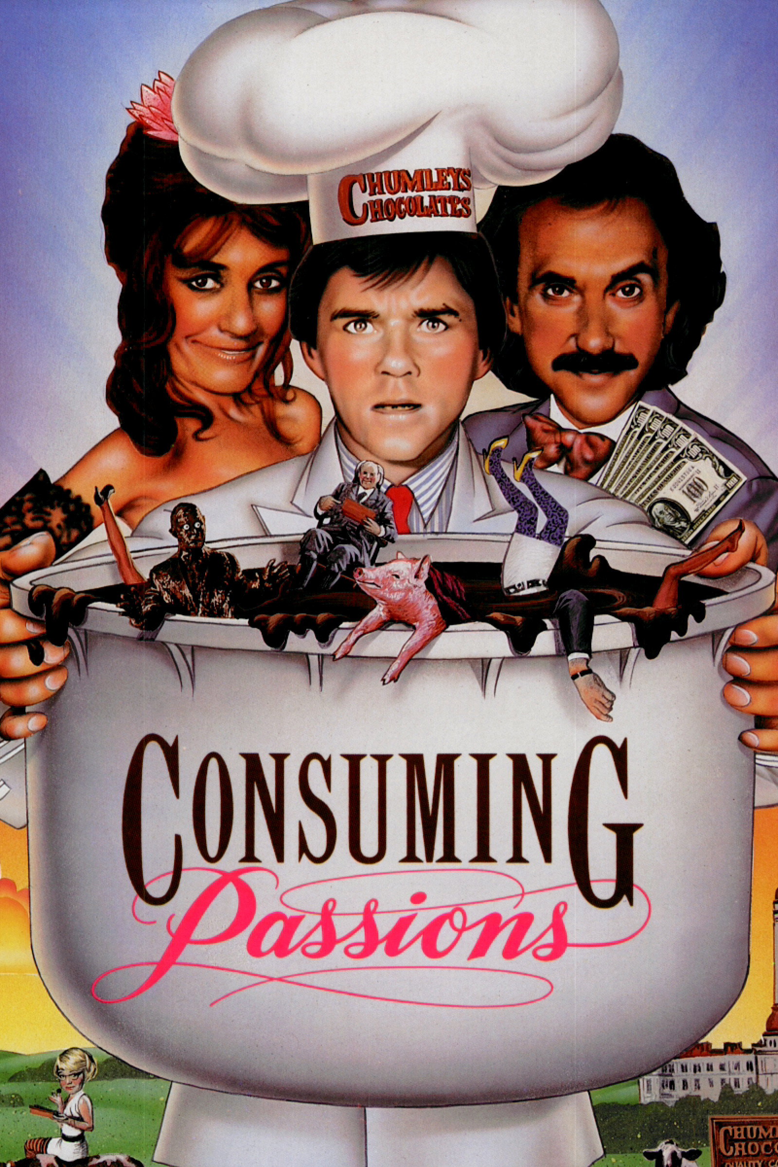 Consuming Passions (1988) poster
