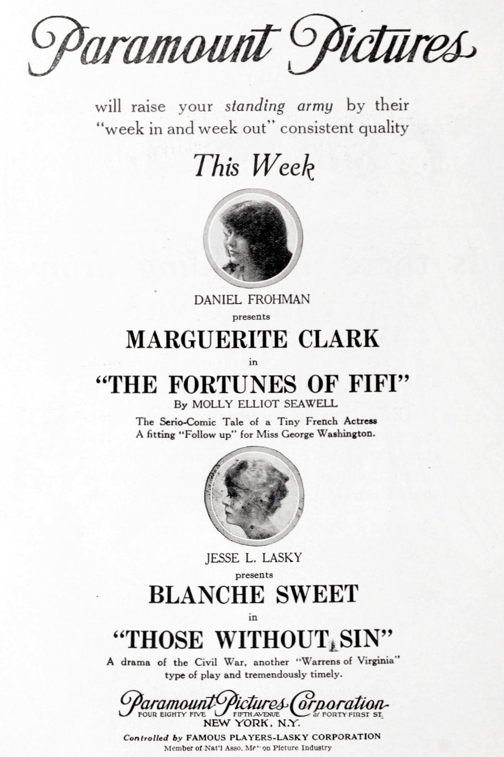 Those Without Sin (1917) poster