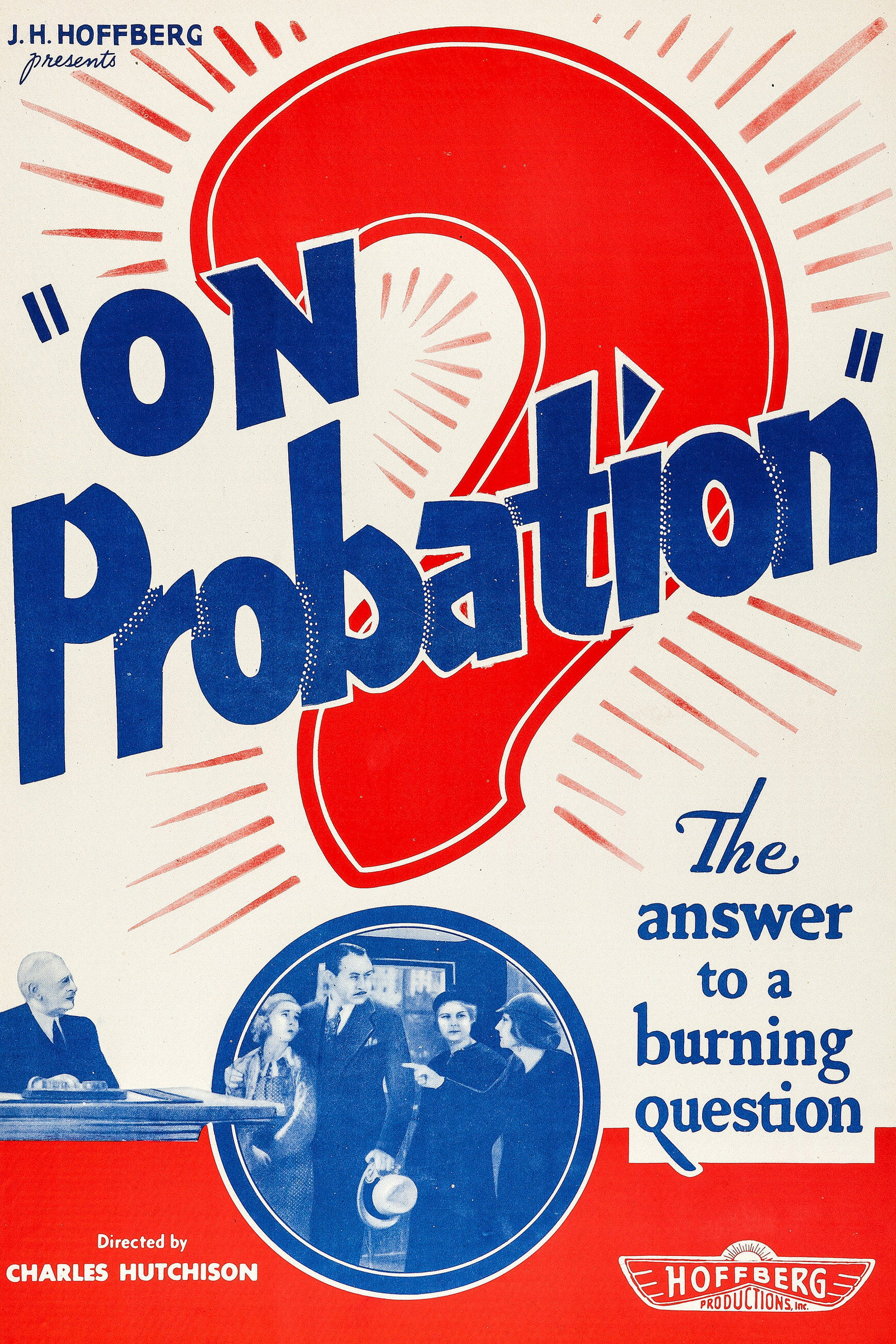 On Probation (1935) poster