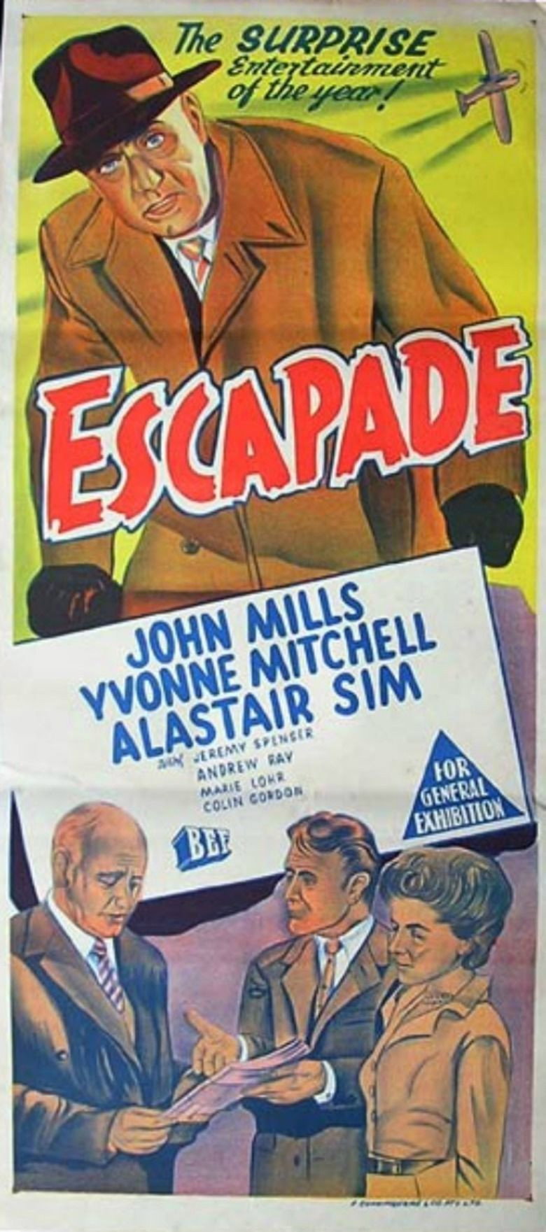 Escapade (1955) poster