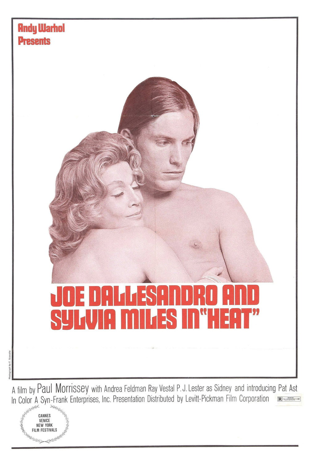 Heat (1972) poster