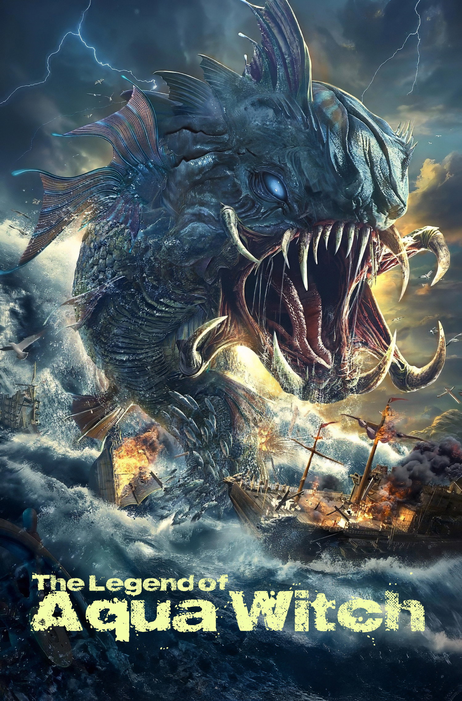 The Legend Of Aqua Witch (2022) poster